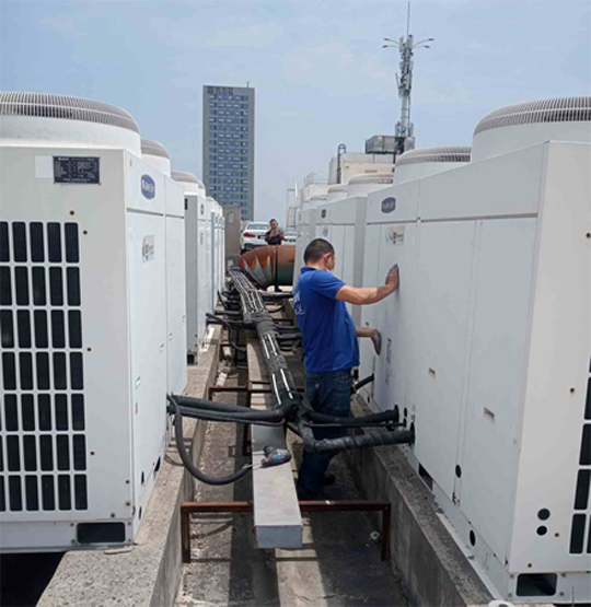 南票中央空调制热和不制冷系统维修方法